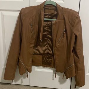 BlankNYC faux leather jacket size small